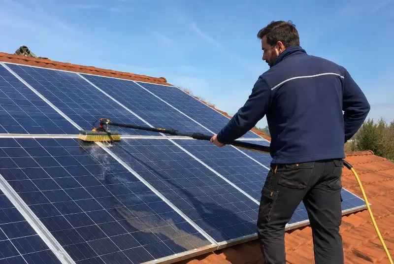 Nettoyage et entretien de panneaux solaires à Eckbolsheim